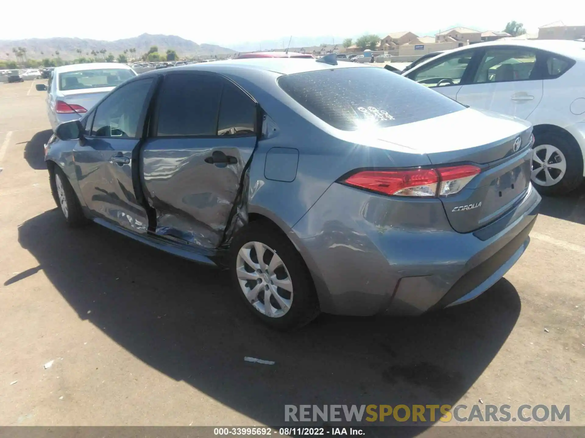 3 Photograph of a damaged car JTDEPMAE2N3009470 TOYOTA COROLLA 2022