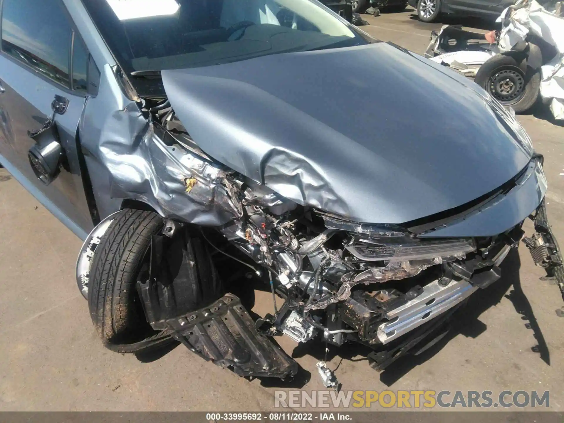 6 Photograph of a damaged car JTDEPMAE2N3009470 TOYOTA COROLLA 2022