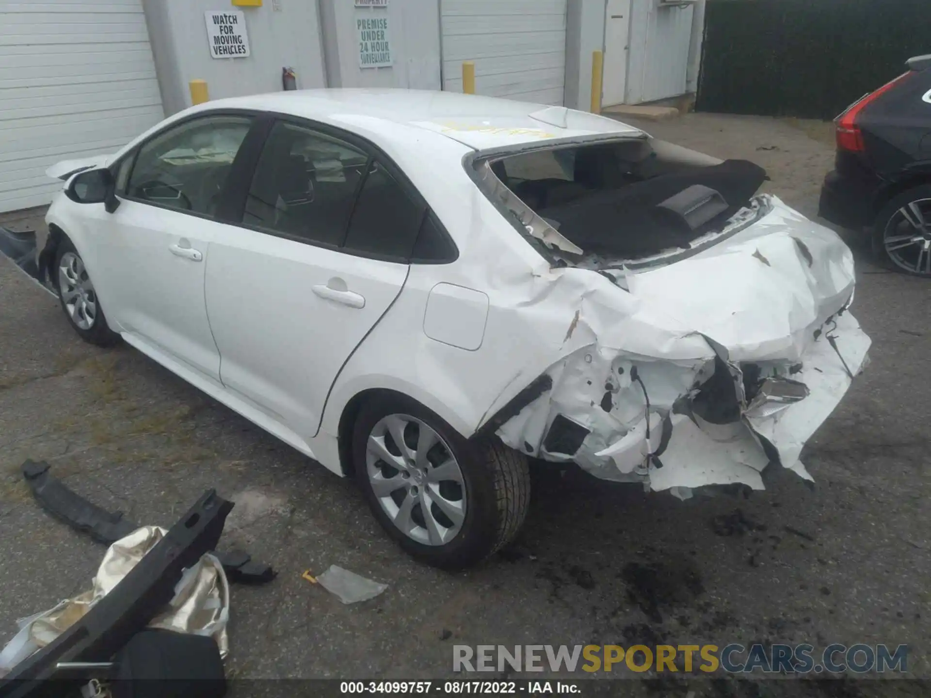 3 Photograph of a damaged car JTDEPMAE2N3016774 TOYOTA COROLLA 2022