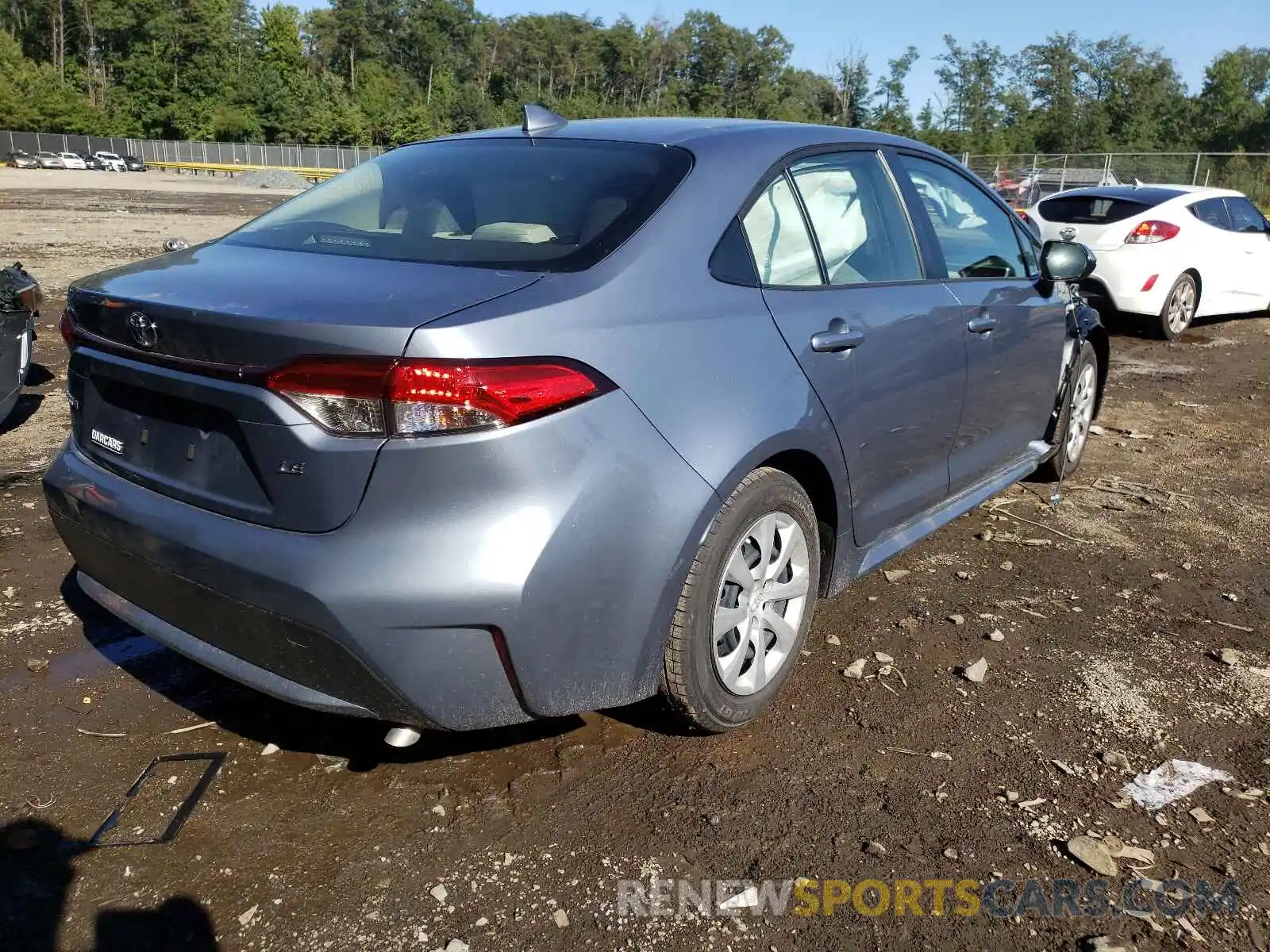 4 Photograph of a damaged car JTDEPMAE2NJ191635 TOYOTA COROLLA 2022