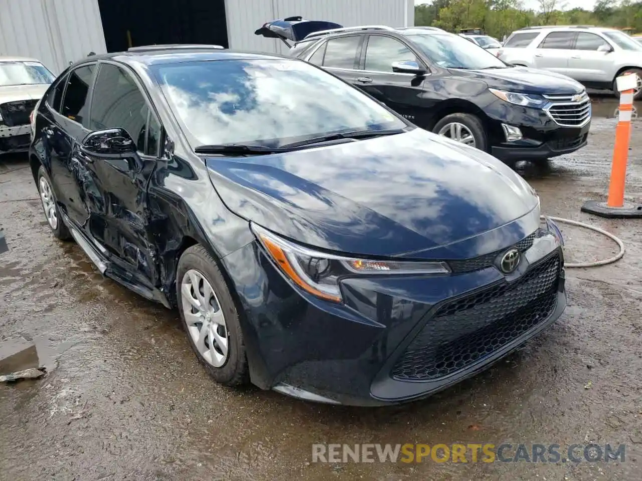 1 Photograph of a damaged car JTDEPMAE2NJ192137 TOYOTA COROLLA 2022