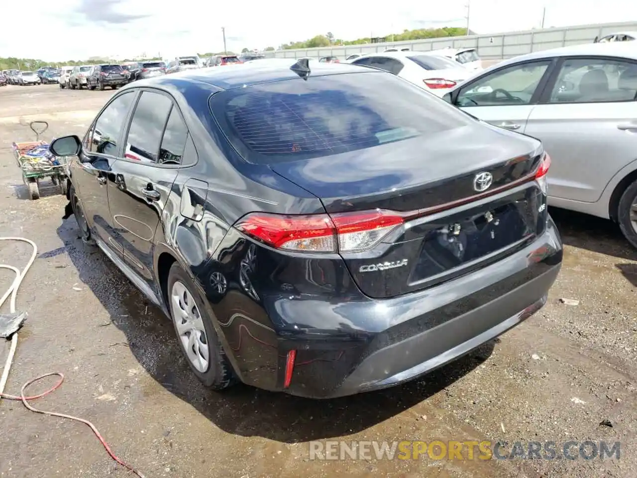 3 Photograph of a damaged car JTDEPMAE2NJ192137 TOYOTA COROLLA 2022