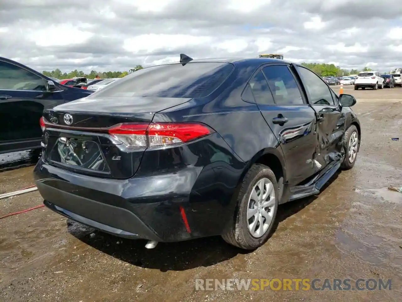 4 Photograph of a damaged car JTDEPMAE2NJ192137 TOYOTA COROLLA 2022