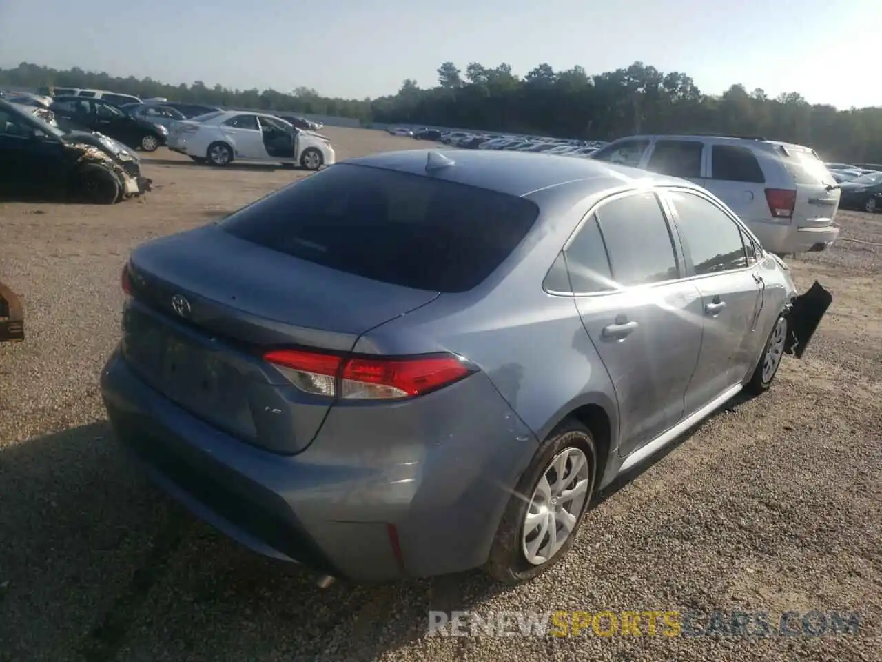 4 Photograph of a damaged car JTDEPMAE2NJ192753 TOYOTA COROLLA 2022