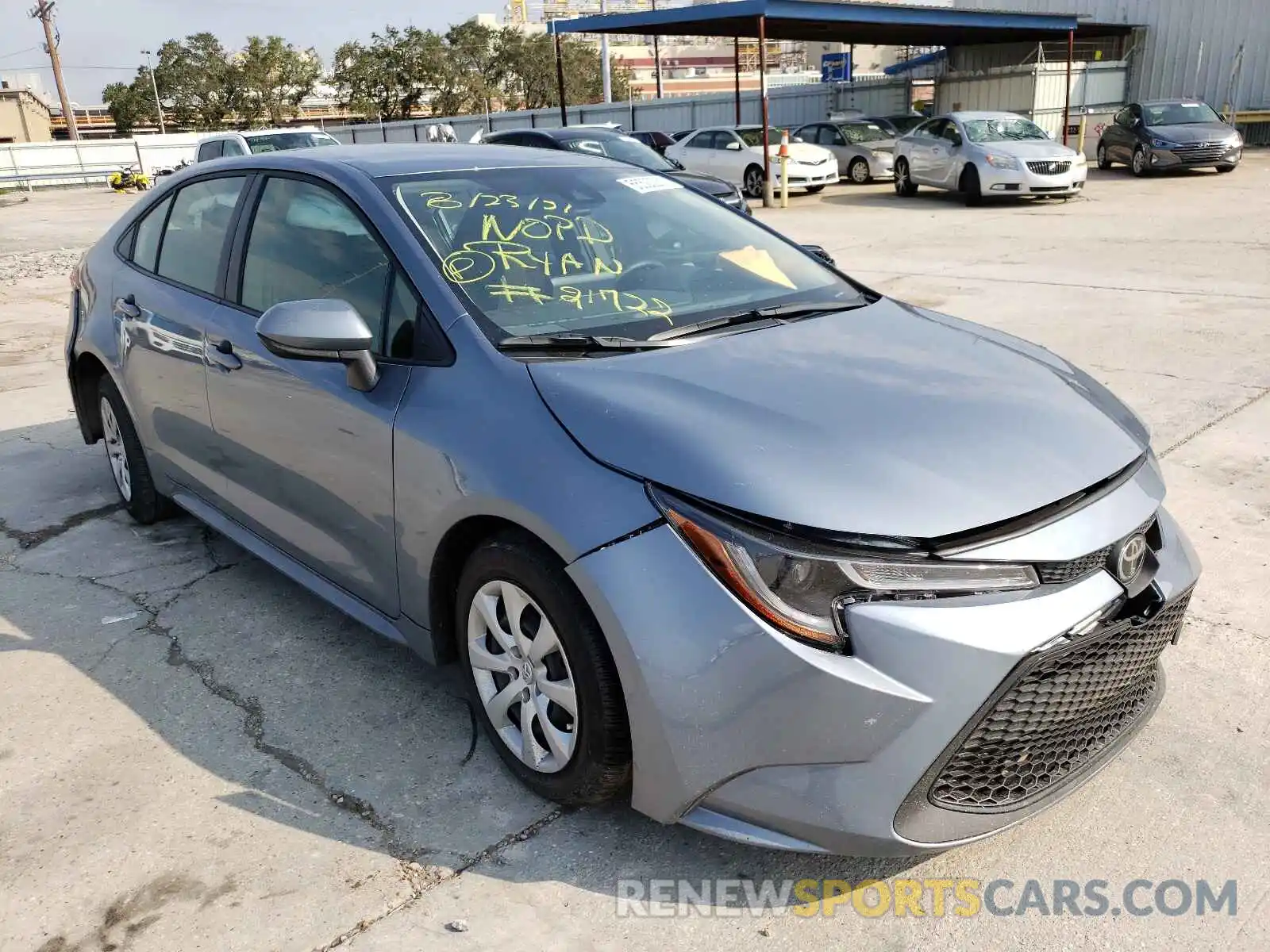 1 Photograph of a damaged car JTDEPMAE2NJ192946 TOYOTA COROLLA 2022