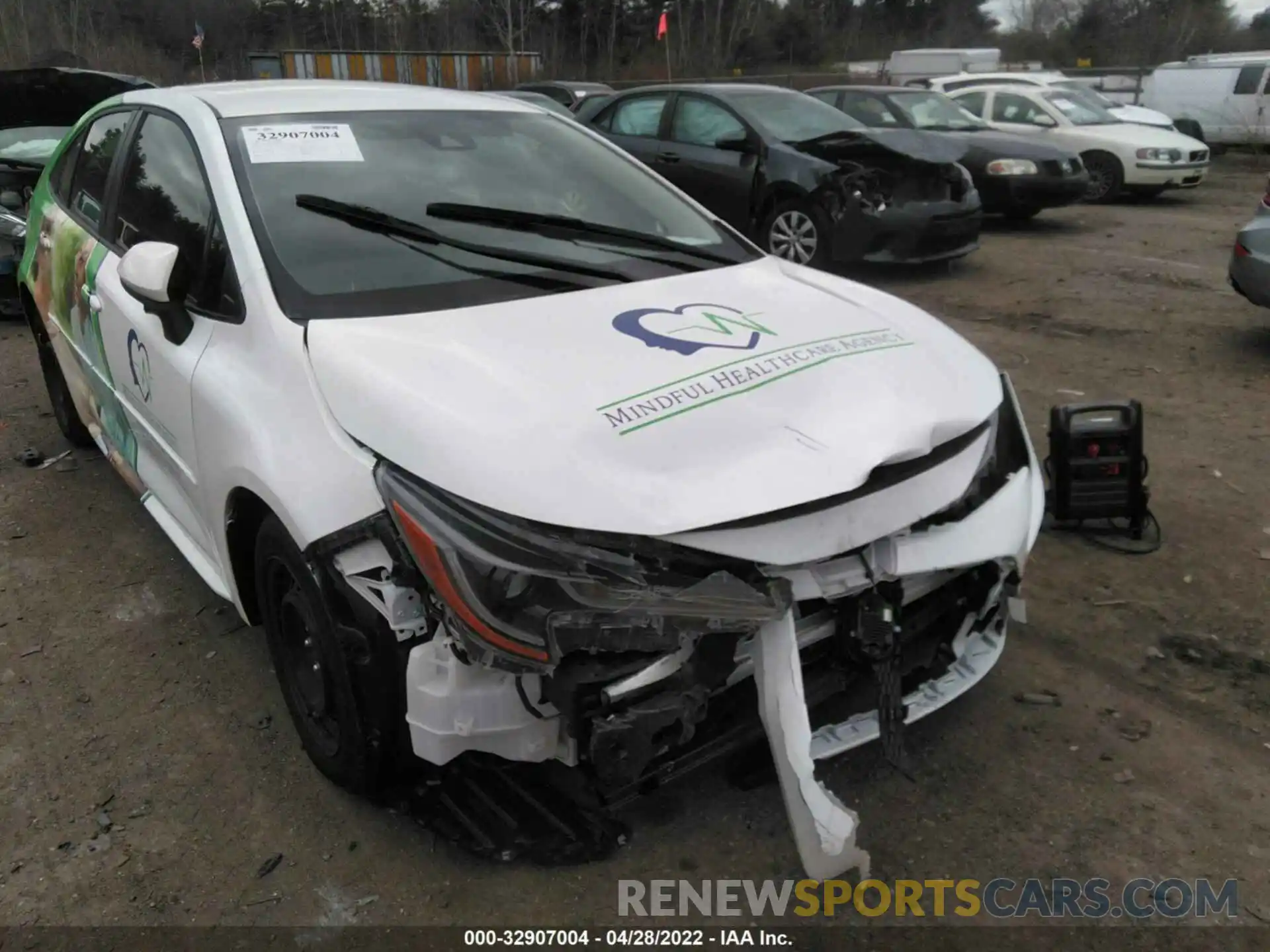 6 Photograph of a damaged car JTDEPMAE2NJ193126 TOYOTA COROLLA 2022