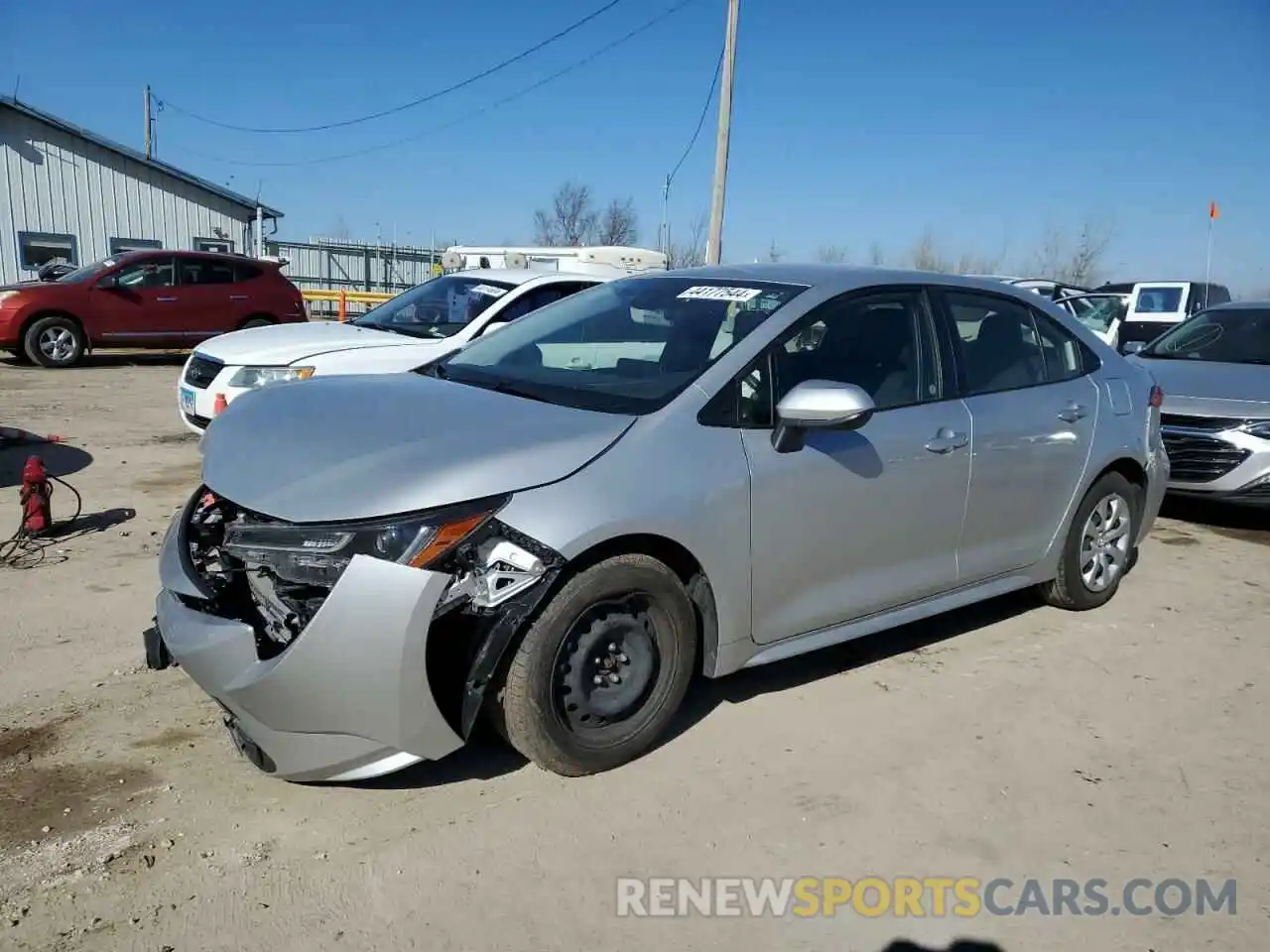 1 Photograph of a damaged car JTDEPMAE2NJ193370 TOYOTA COROLLA 2022