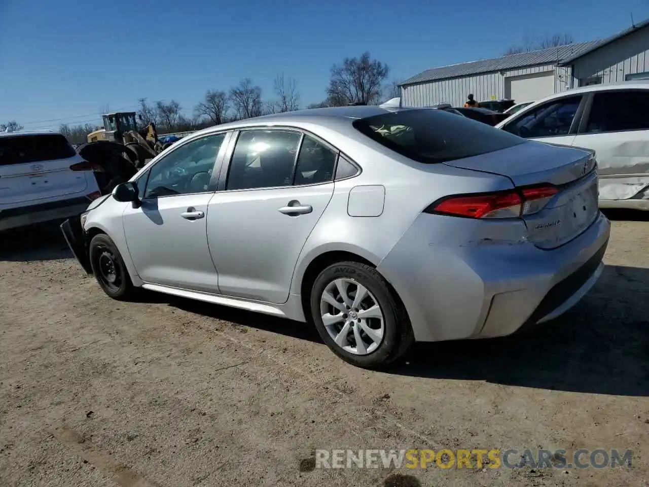 2 Photograph of a damaged car JTDEPMAE2NJ193370 TOYOTA COROLLA 2022