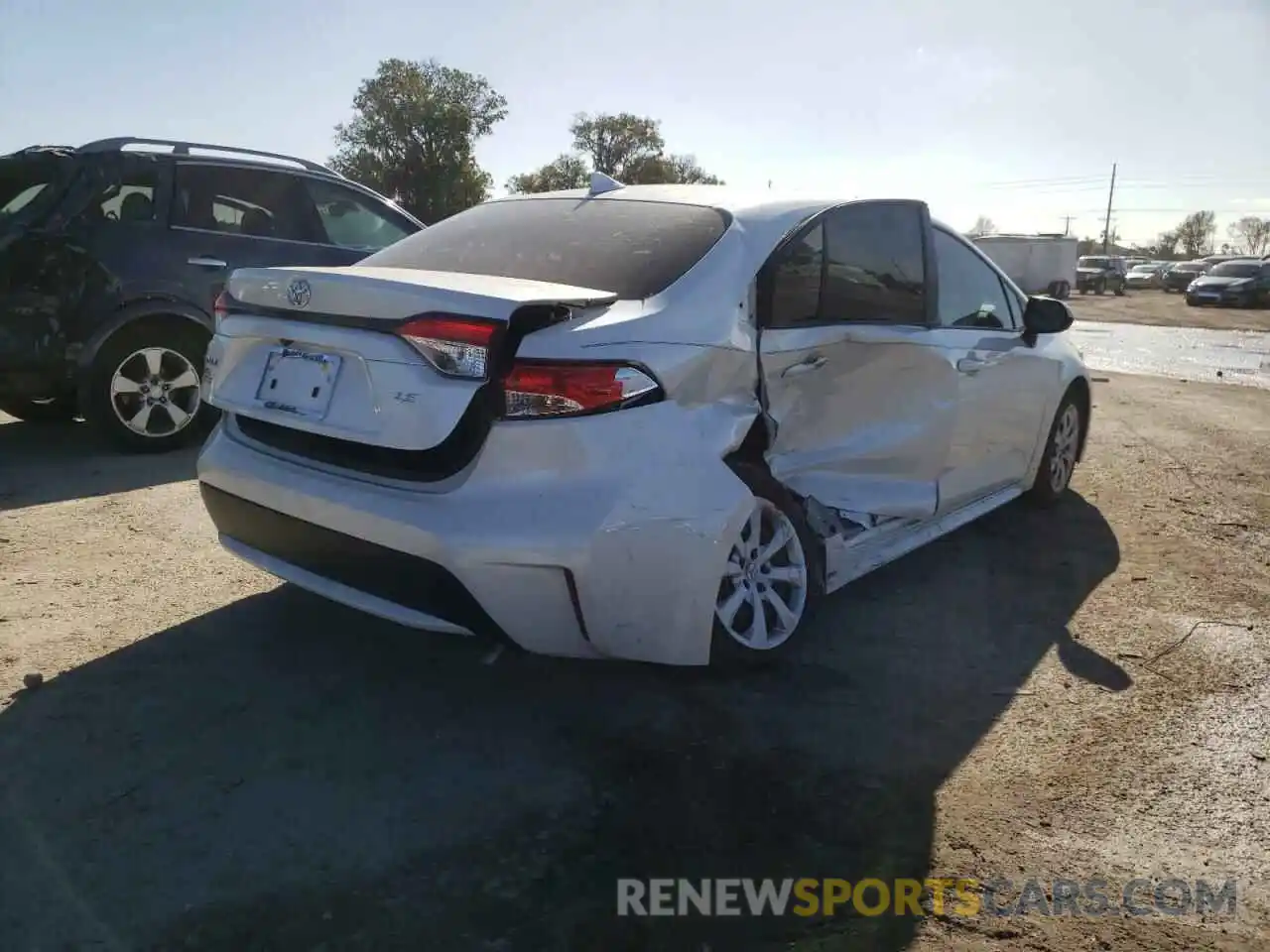 4 Photograph of a damaged car JTDEPMAE2NJ193496 TOYOTA COROLLA 2022