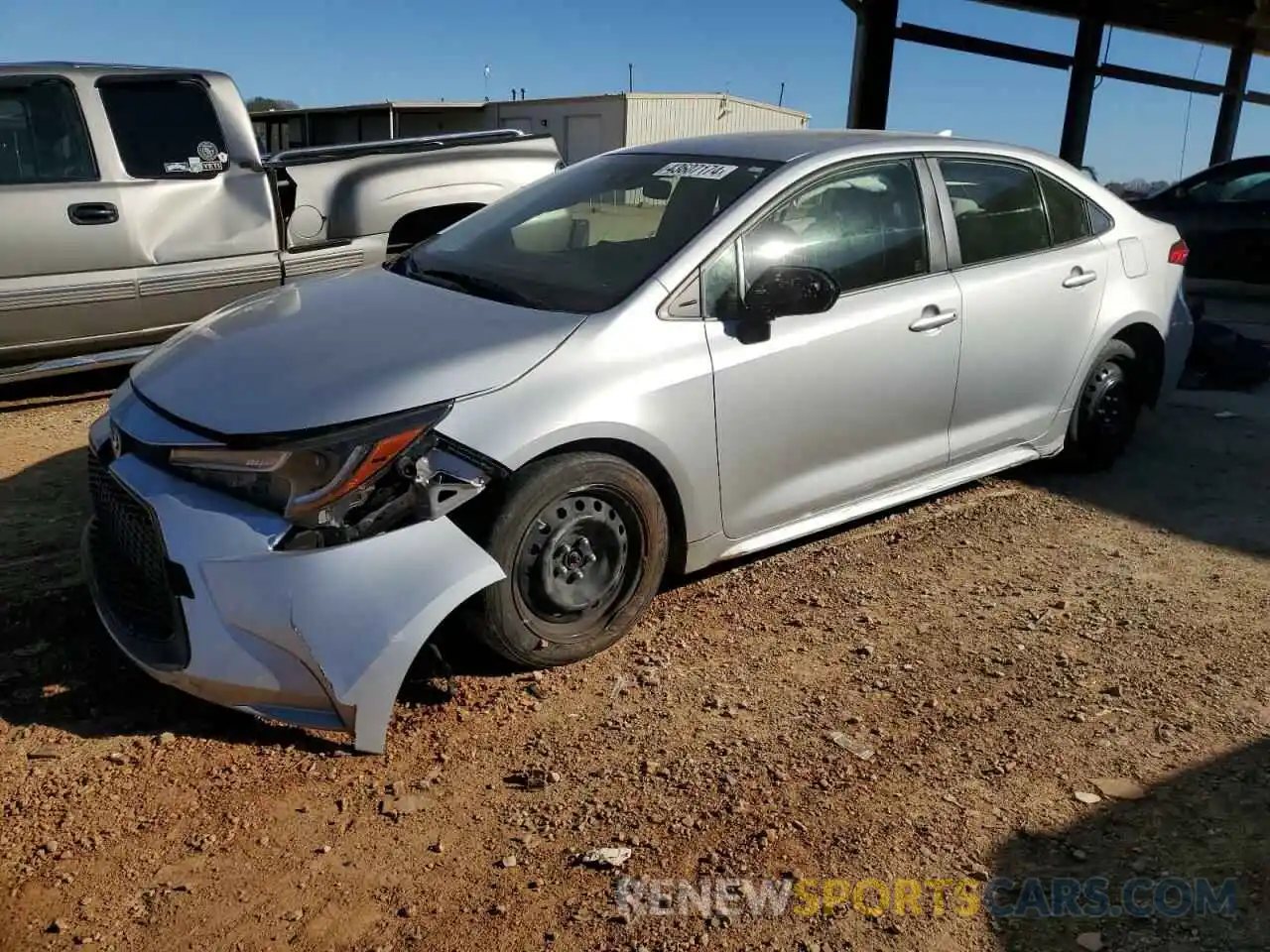 1 Photograph of a damaged car JTDEPMAE2NJ194325 TOYOTA COROLLA 2022