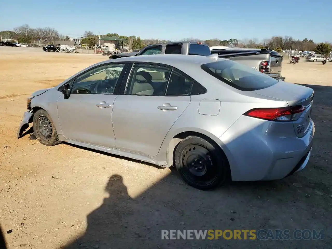 2 Photograph of a damaged car JTDEPMAE2NJ194325 TOYOTA COROLLA 2022