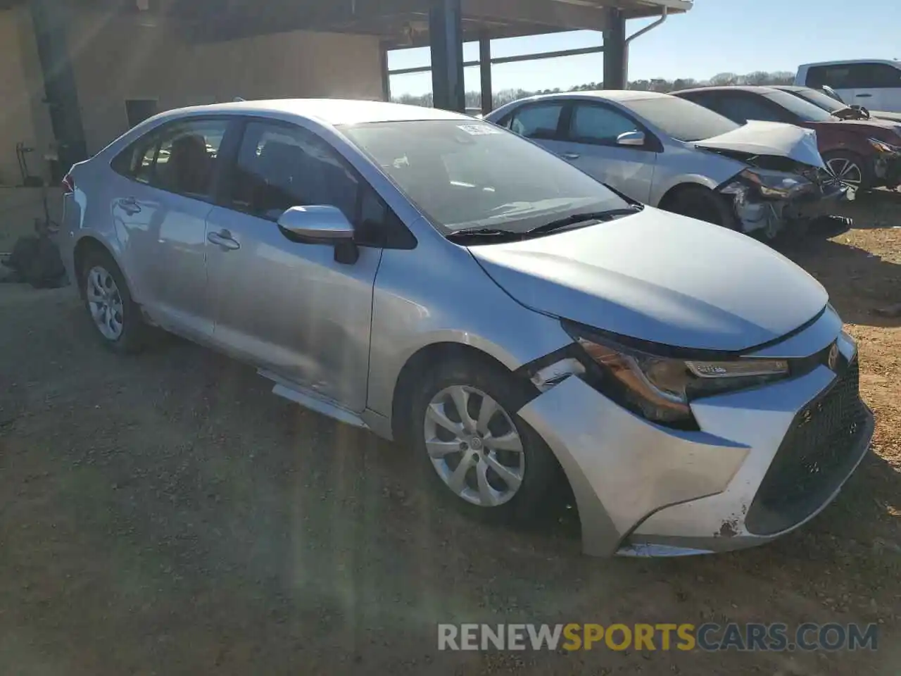 4 Photograph of a damaged car JTDEPMAE2NJ194325 TOYOTA COROLLA 2022