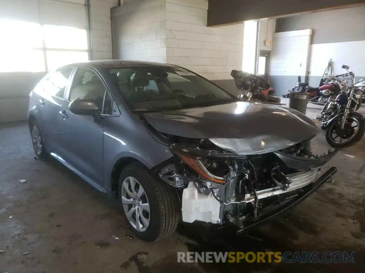 1 Photograph of a damaged car JTDEPMAE2NJ195779 TOYOTA COROLLA 2022