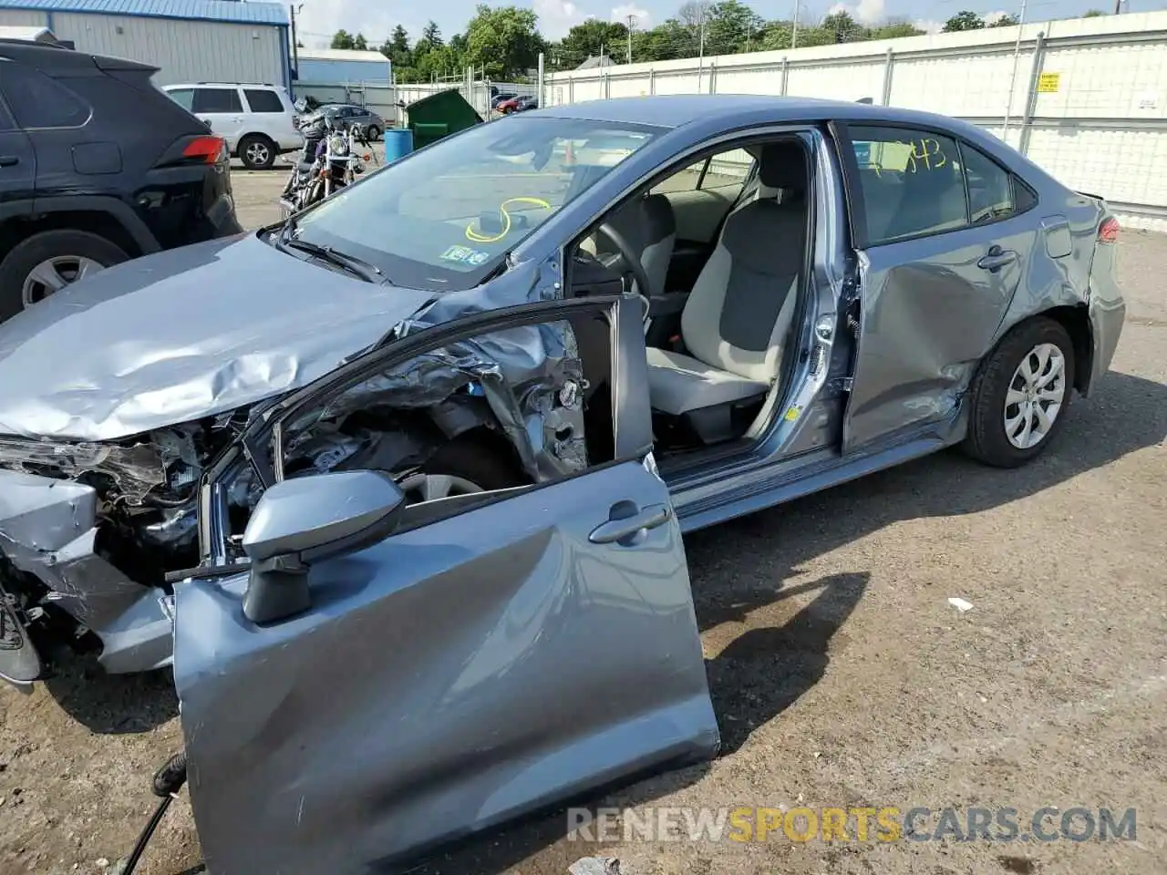 9 Photograph of a damaged car JTDEPMAE2NJ196558 TOYOTA COROLLA 2022