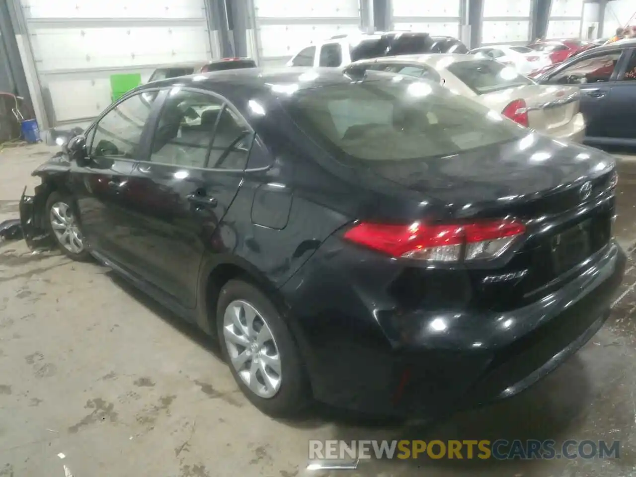 3 Photograph of a damaged car JTDEPMAE2NJ199136 TOYOTA COROLLA 2022