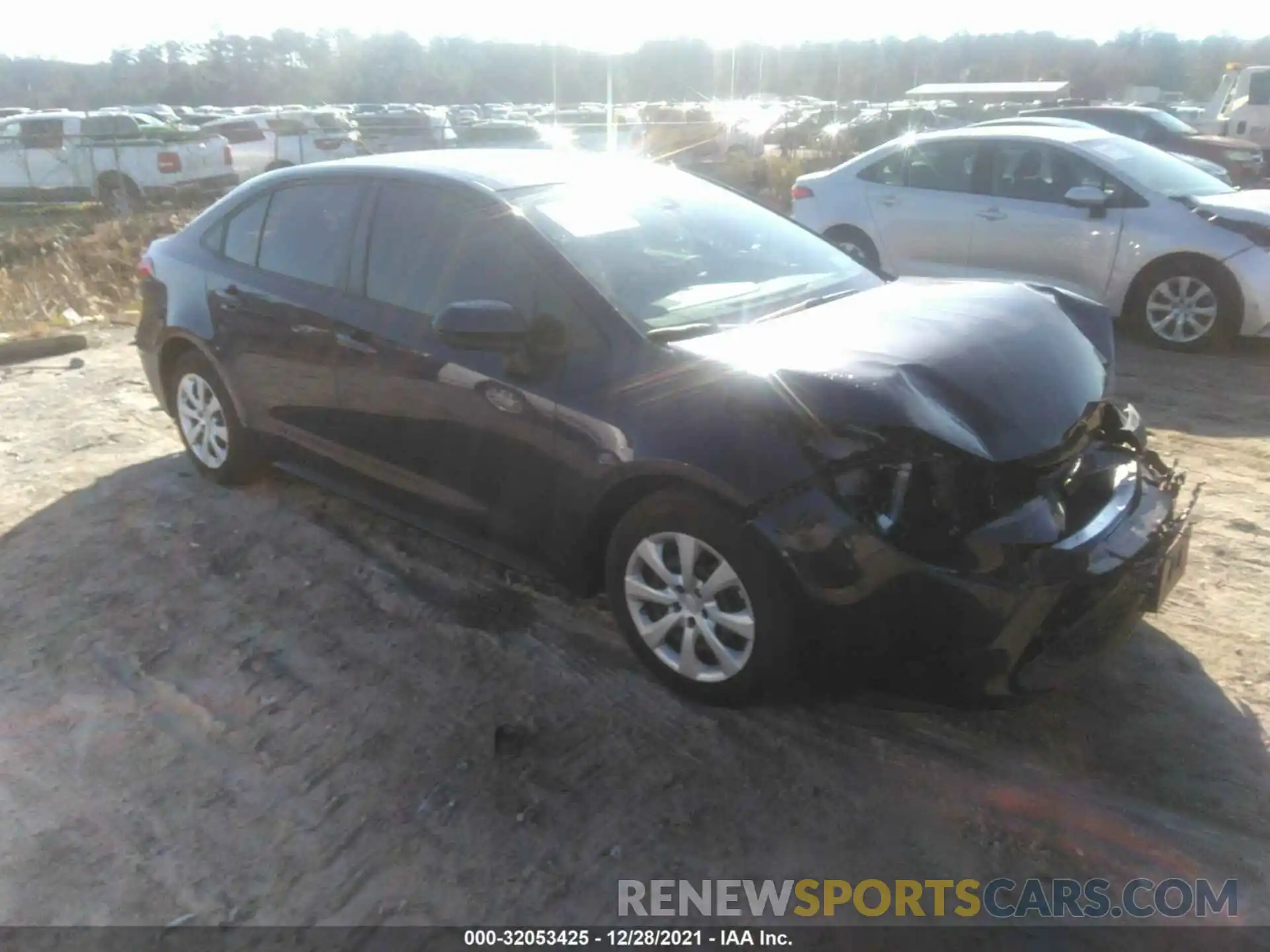 1 Photograph of a damaged car JTDEPMAE2NJ199265 TOYOTA COROLLA 2022