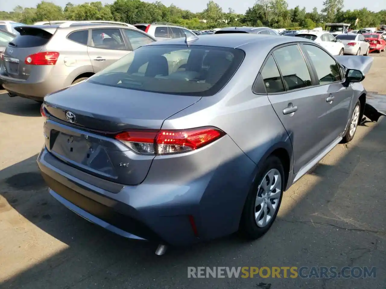 4 Photograph of a damaged car JTDEPMAE2NJ201449 TOYOTA COROLLA 2022