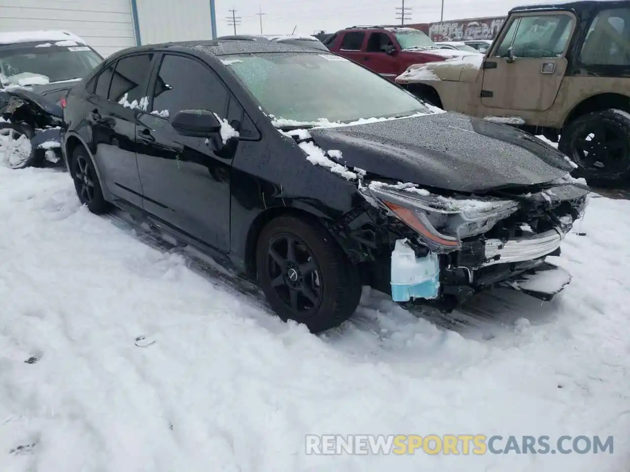 1 Photograph of a damaged car JTDEPMAE2NJ203119 TOYOTA COROLLA 2022