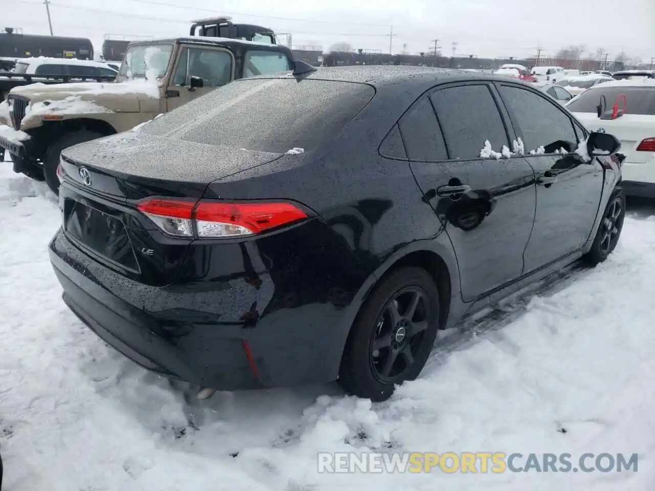 4 Photograph of a damaged car JTDEPMAE2NJ203119 TOYOTA COROLLA 2022