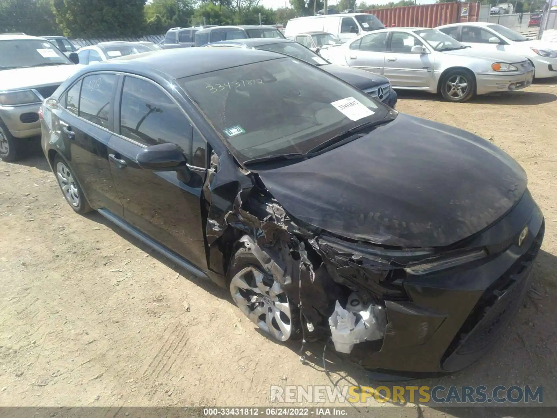 1 Photograph of a damaged car JTDEPMAE2NJ203251 TOYOTA COROLLA 2022