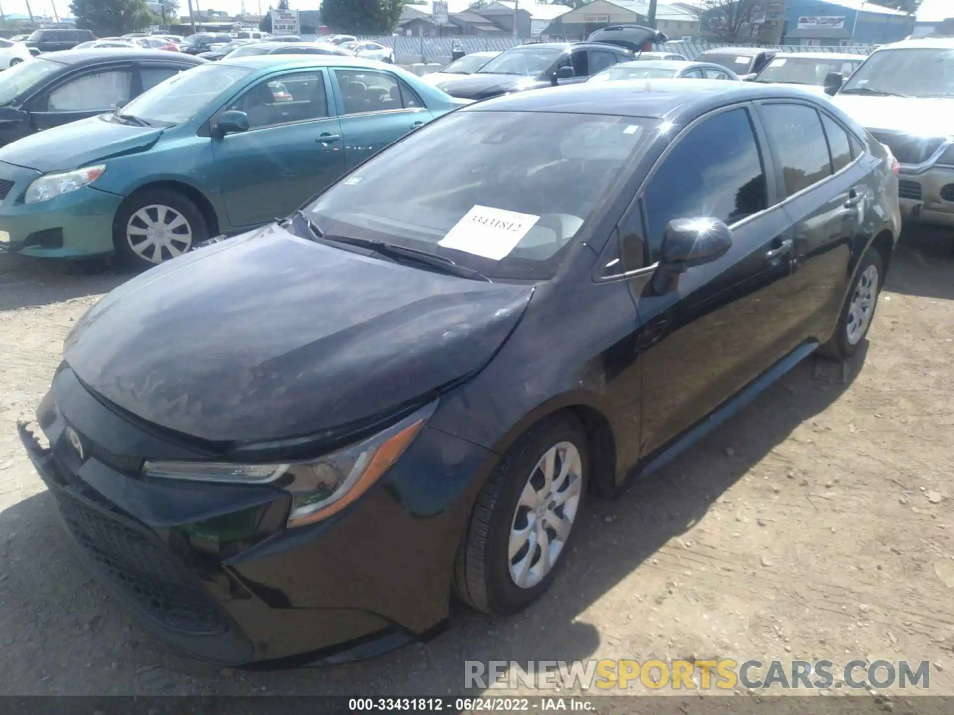 2 Photograph of a damaged car JTDEPMAE2NJ203251 TOYOTA COROLLA 2022