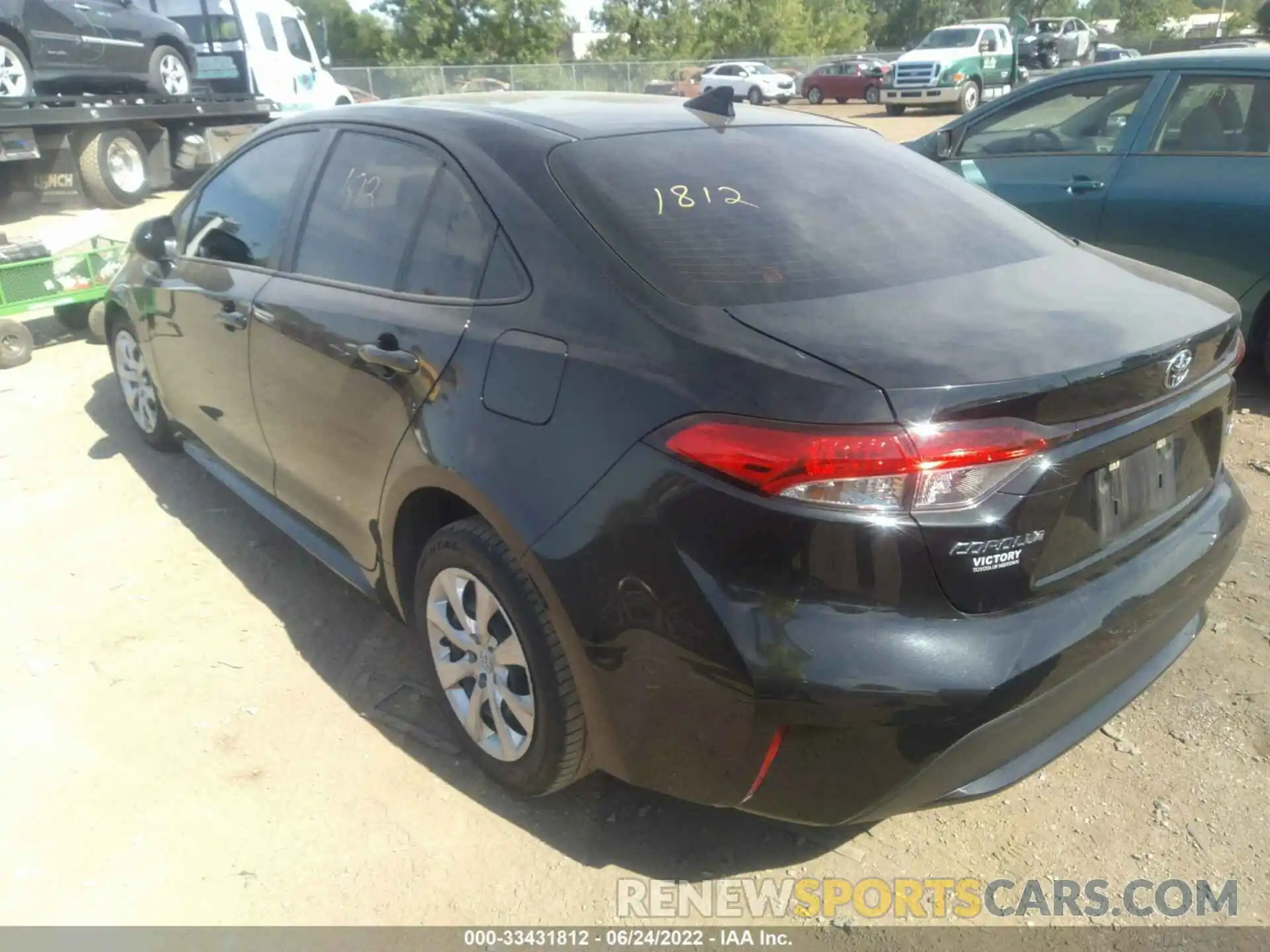 3 Photograph of a damaged car JTDEPMAE2NJ203251 TOYOTA COROLLA 2022