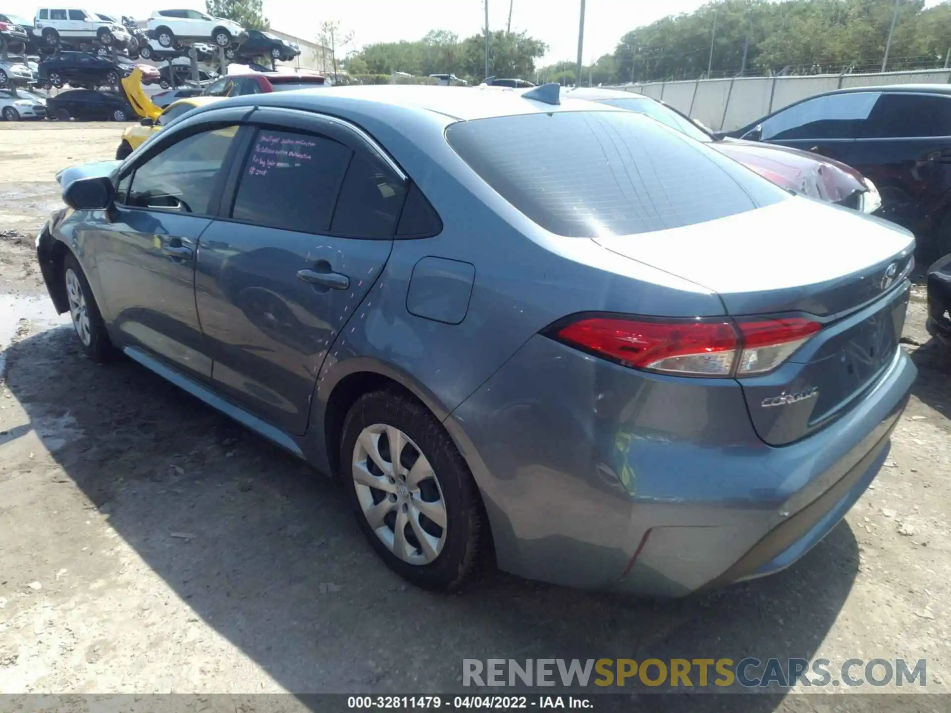 3 Photograph of a damaged car JTDEPMAE2NJ203265 TOYOTA COROLLA 2022