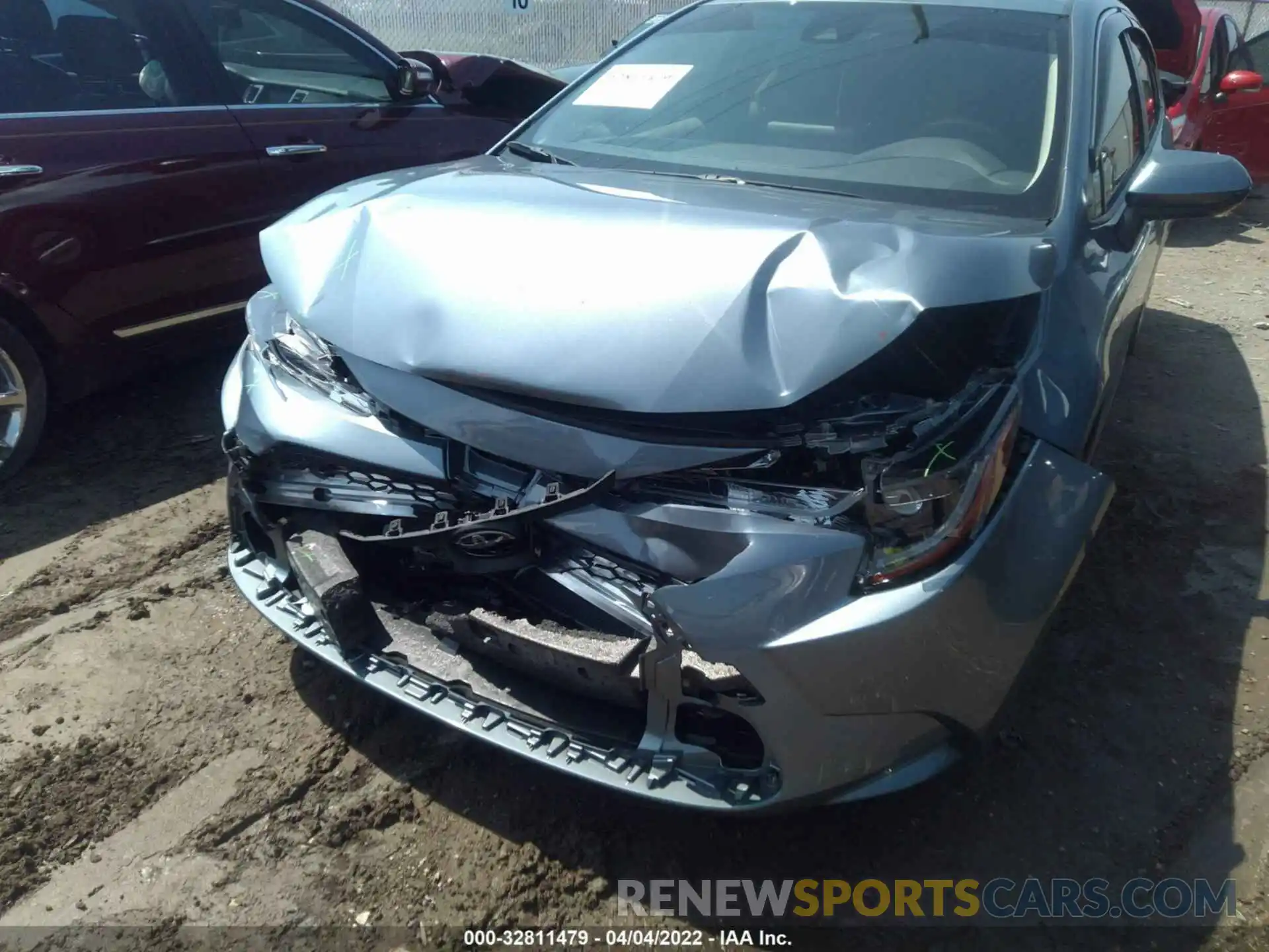 6 Photograph of a damaged car JTDEPMAE2NJ203265 TOYOTA COROLLA 2022