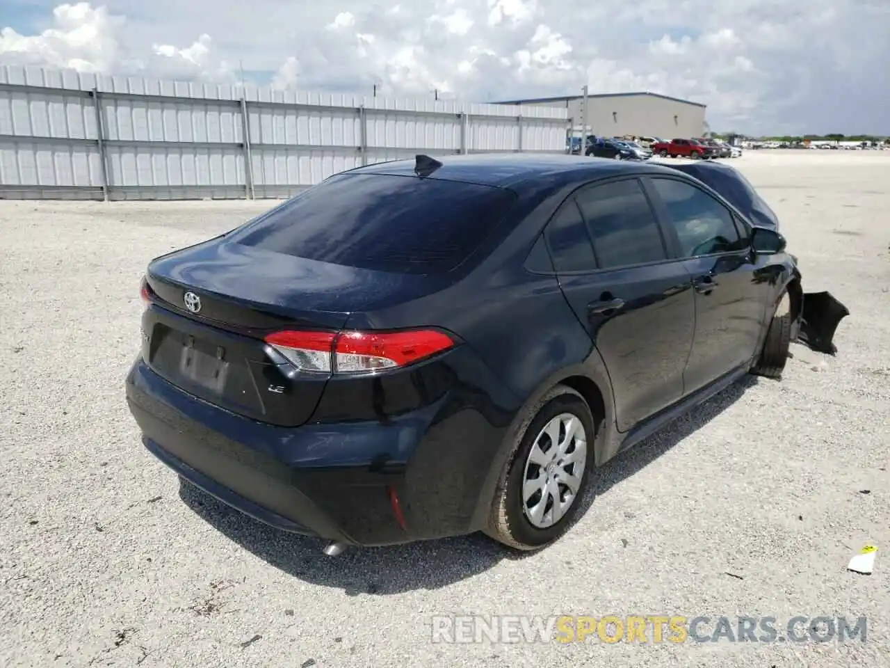 4 Photograph of a damaged car JTDEPMAE2NJ203315 TOYOTA COROLLA 2022