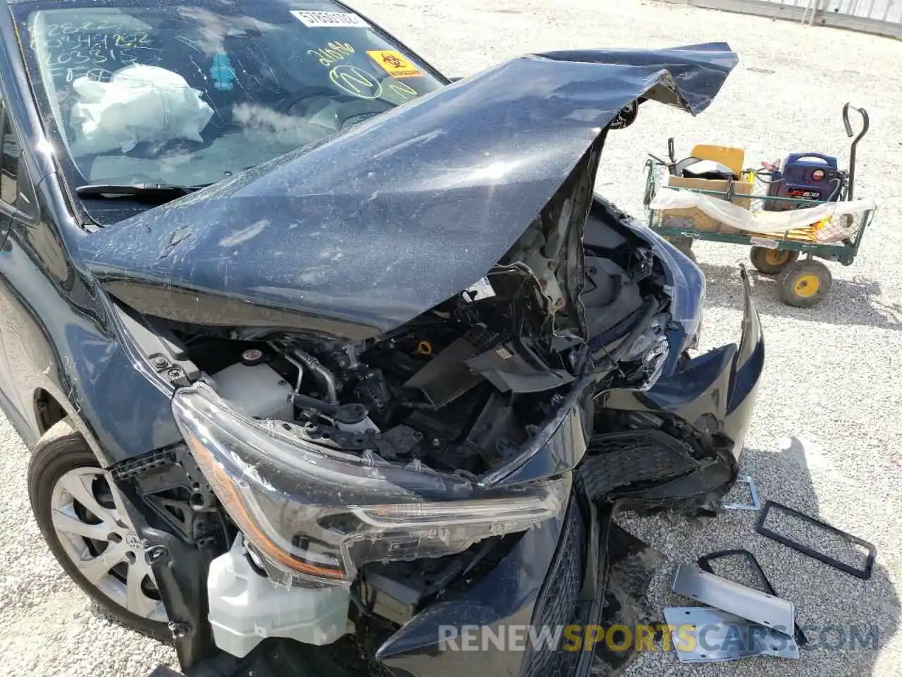 9 Photograph of a damaged car JTDEPMAE2NJ203315 TOYOTA COROLLA 2022