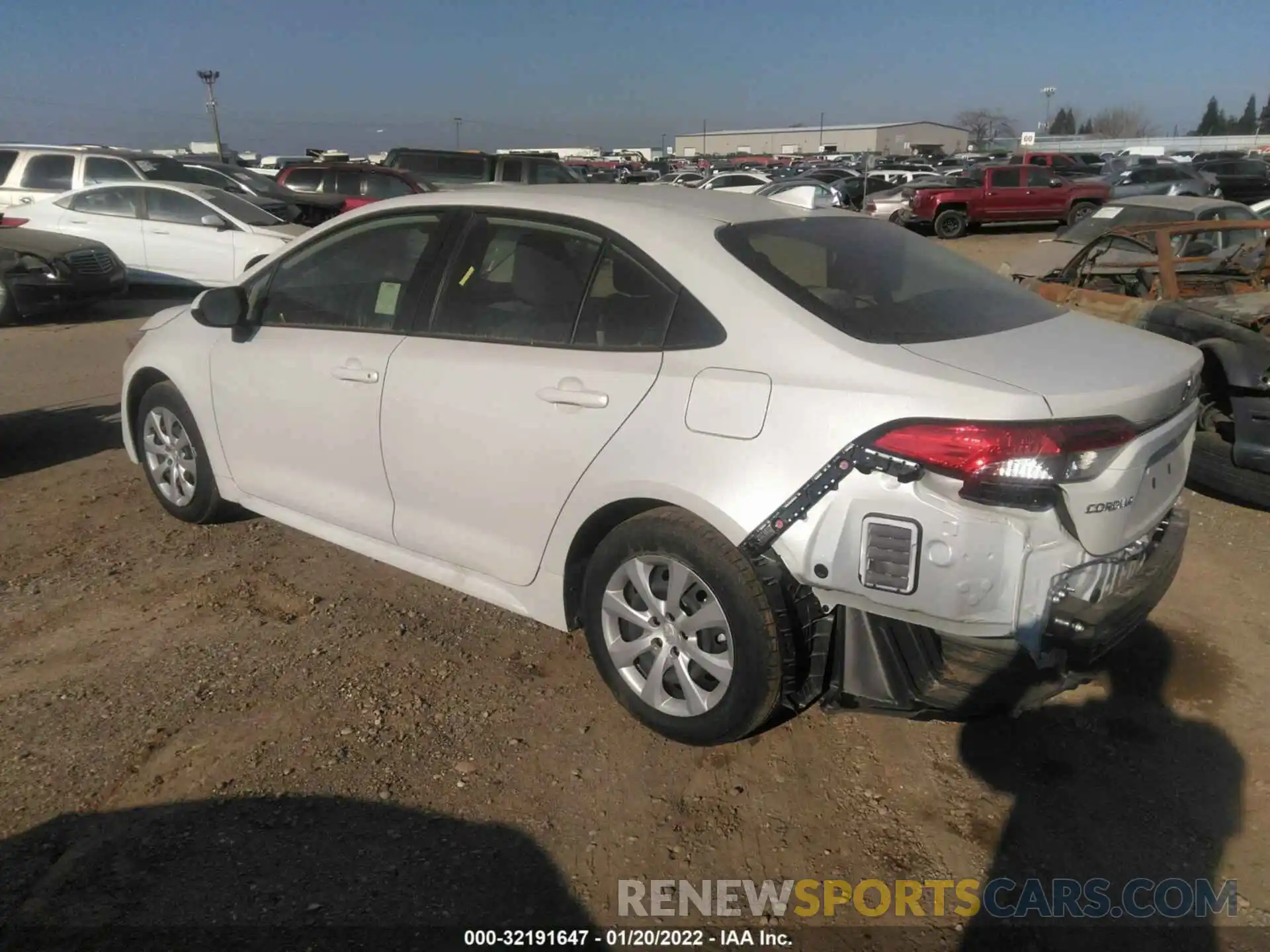 3 Photograph of a damaged car JTDEPMAE2NJ203671 TOYOTA COROLLA 2022