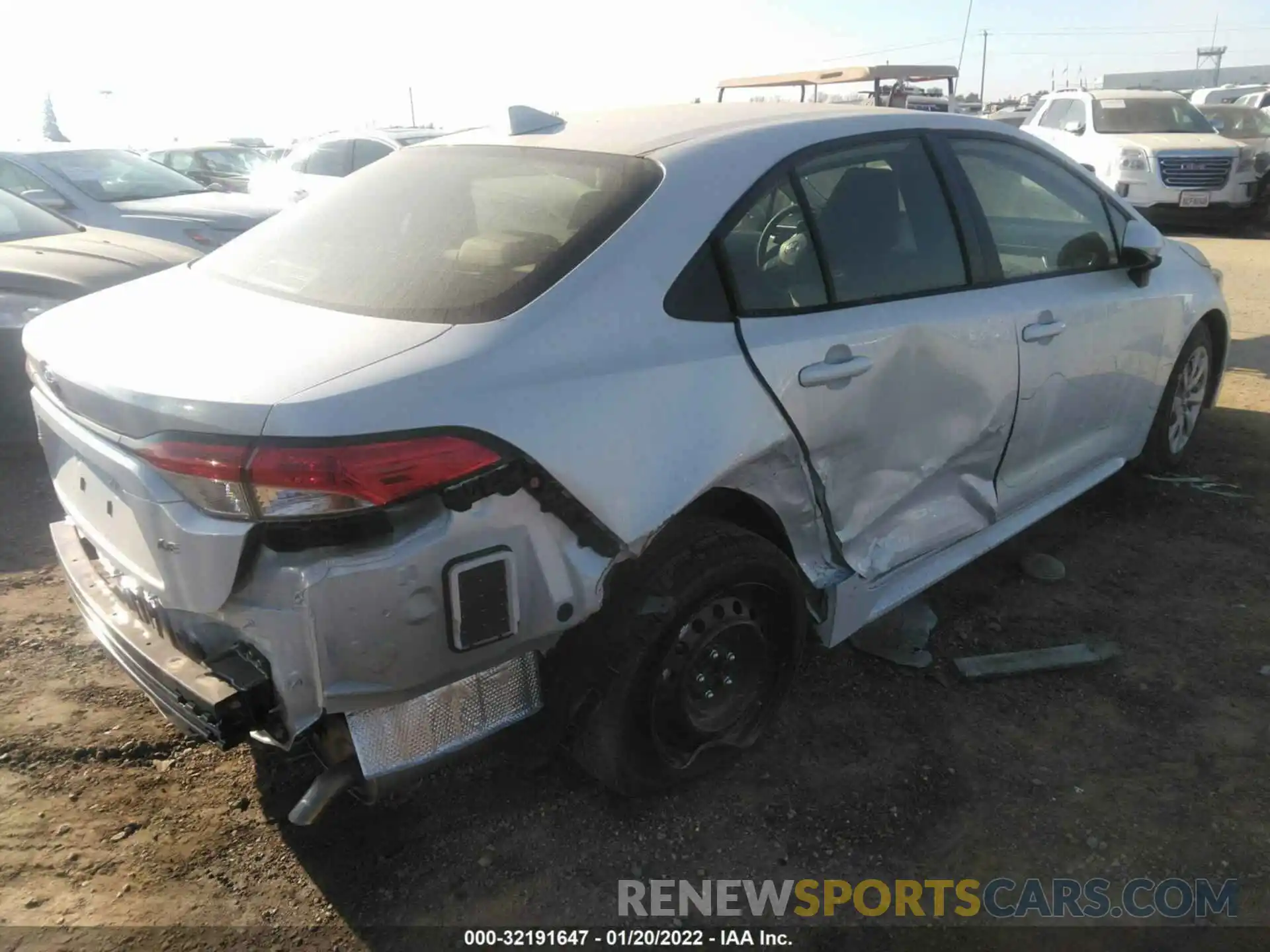 4 Photograph of a damaged car JTDEPMAE2NJ203671 TOYOTA COROLLA 2022