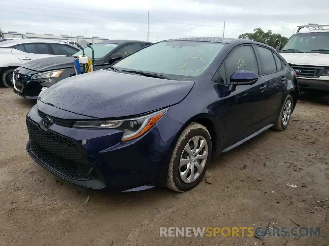 2 Photograph of a damaged car JTDEPMAE2NJ203783 TOYOTA COROLLA 2022