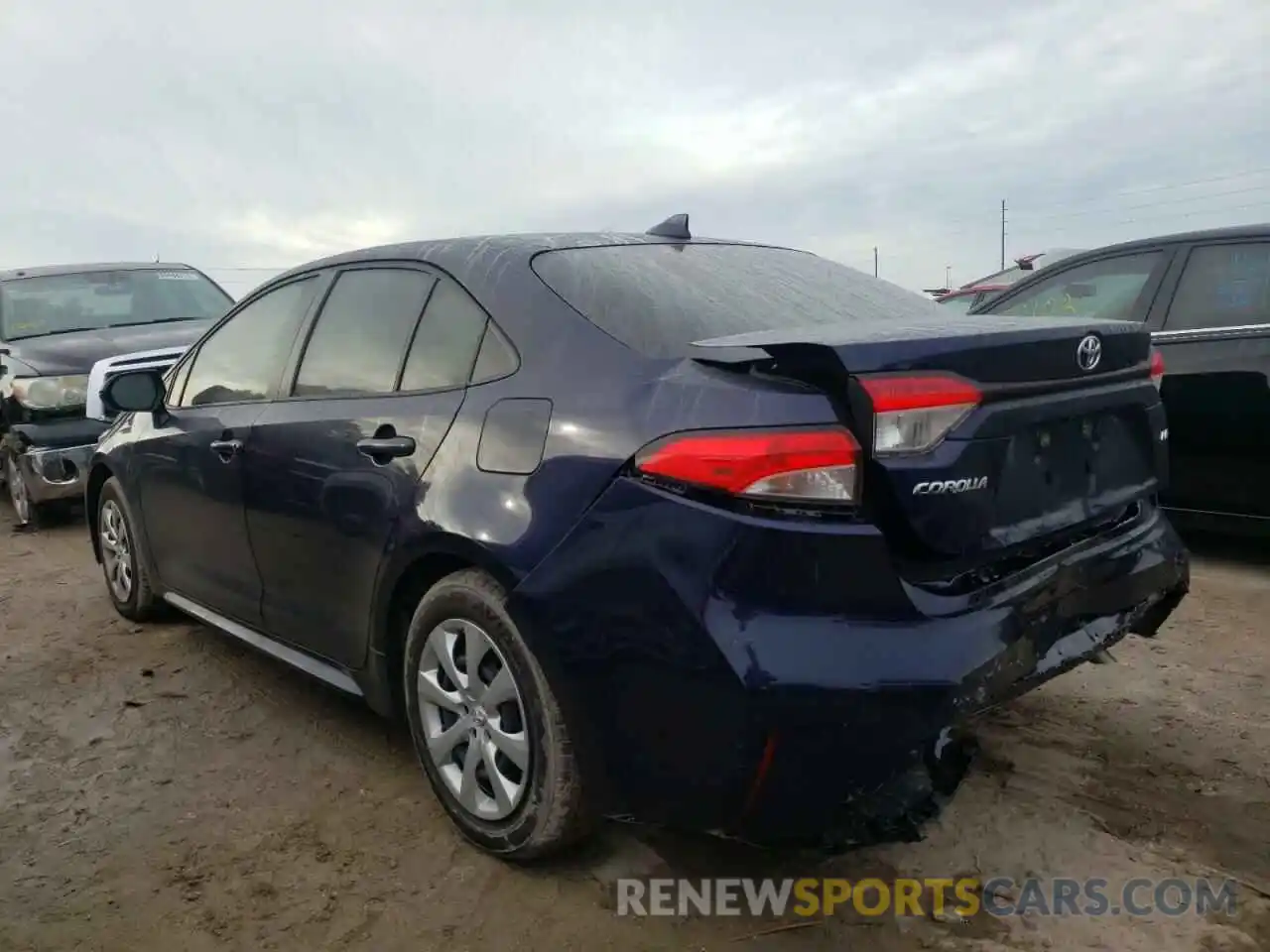 3 Photograph of a damaged car JTDEPMAE2NJ203783 TOYOTA COROLLA 2022