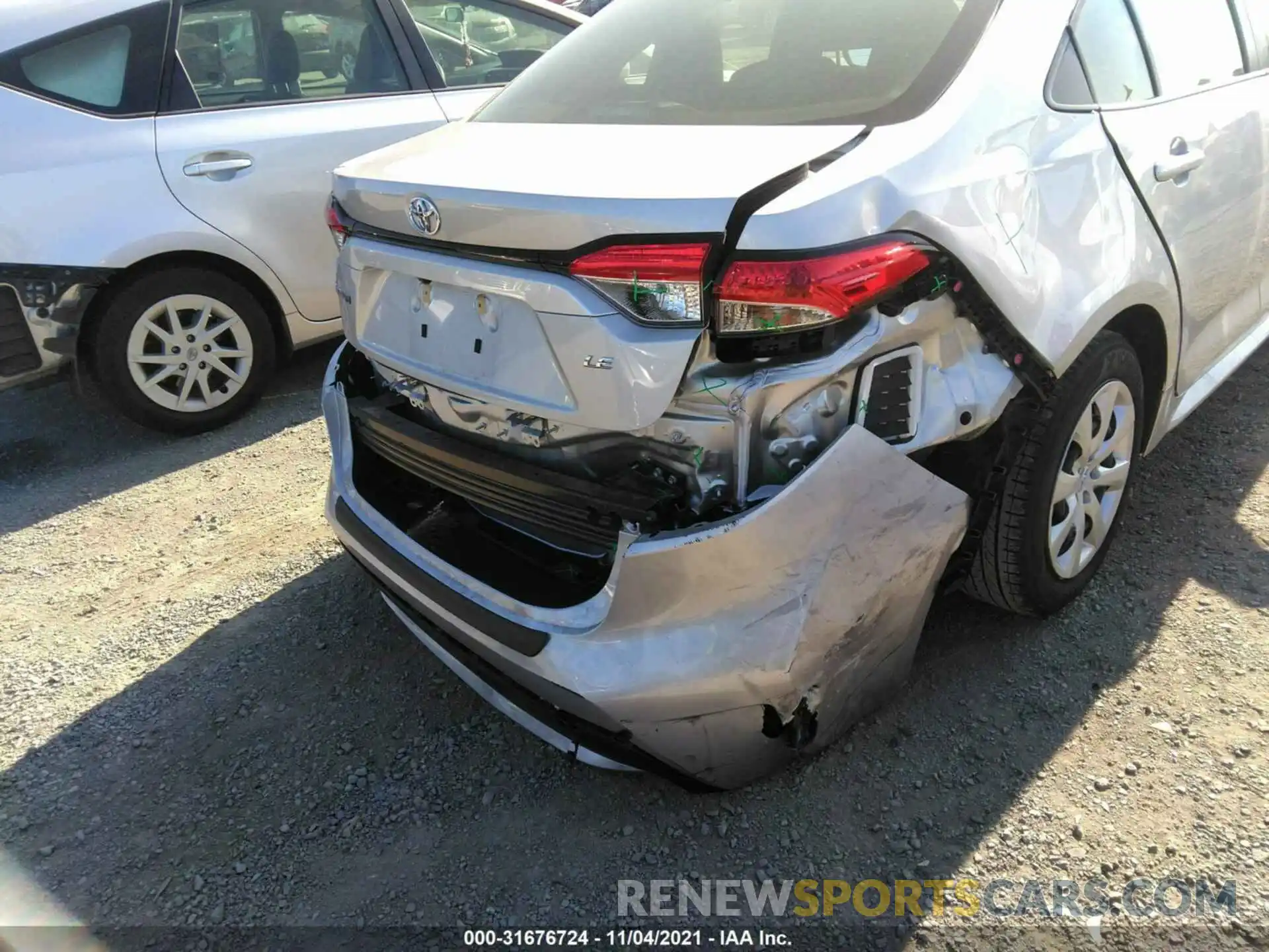 6 Photograph of a damaged car JTDEPMAE2NJ205517 TOYOTA COROLLA 2022