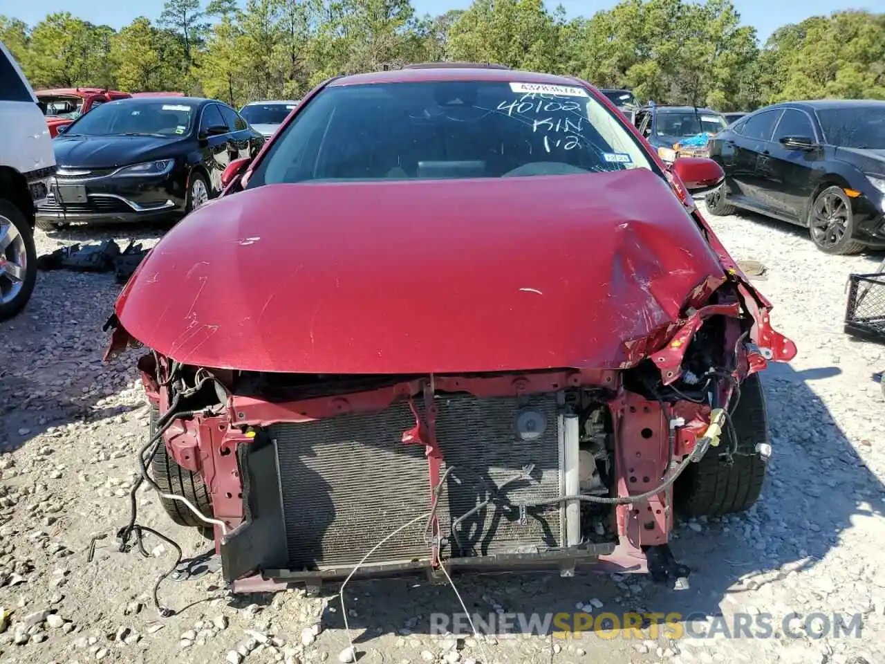 5 Photograph of a damaged car JTDEPMAE2NJ209194 TOYOTA COROLLA 2022