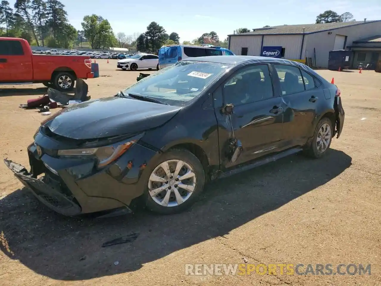 1 Photograph of a damaged car JTDEPMAE2NJ209874 TOYOTA COROLLA 2022