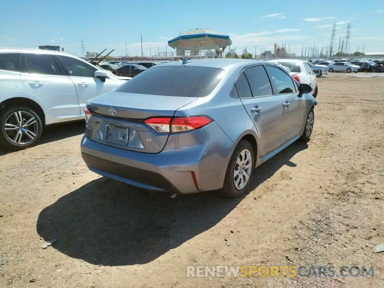 4 Photograph of a damaged car JTDEPMAE2NJ210460 TOYOTA COROLLA 2022