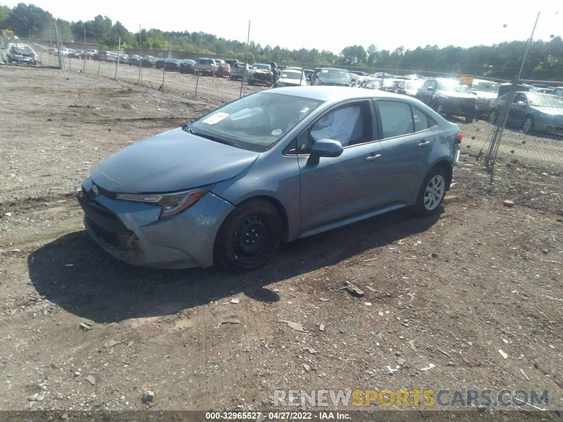 2 Photograph of a damaged car JTDEPMAE2NJ211723 TOYOTA COROLLA 2022