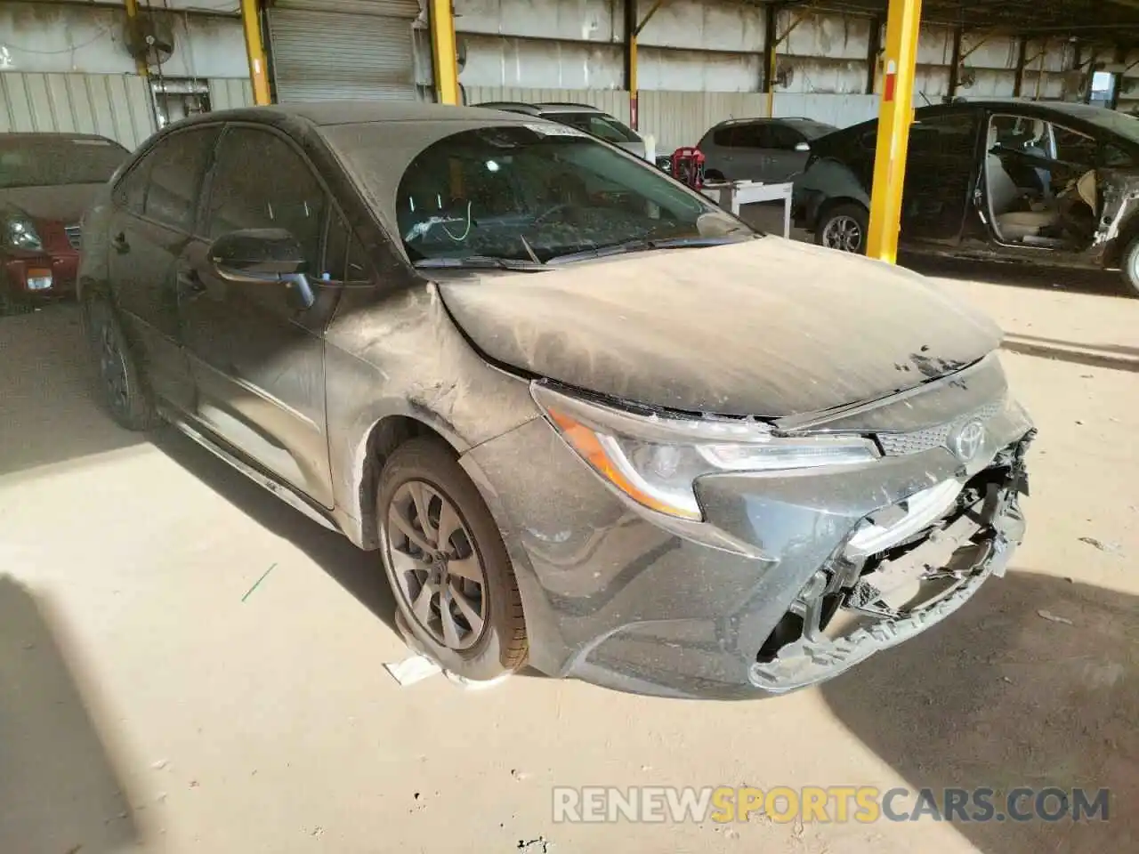 1 Photograph of a damaged car JTDEPMAE2NJ211981 TOYOTA COROLLA 2022