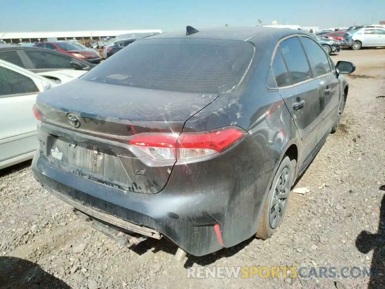 4 Photograph of a damaged car JTDEPMAE2NJ211981 TOYOTA COROLLA 2022