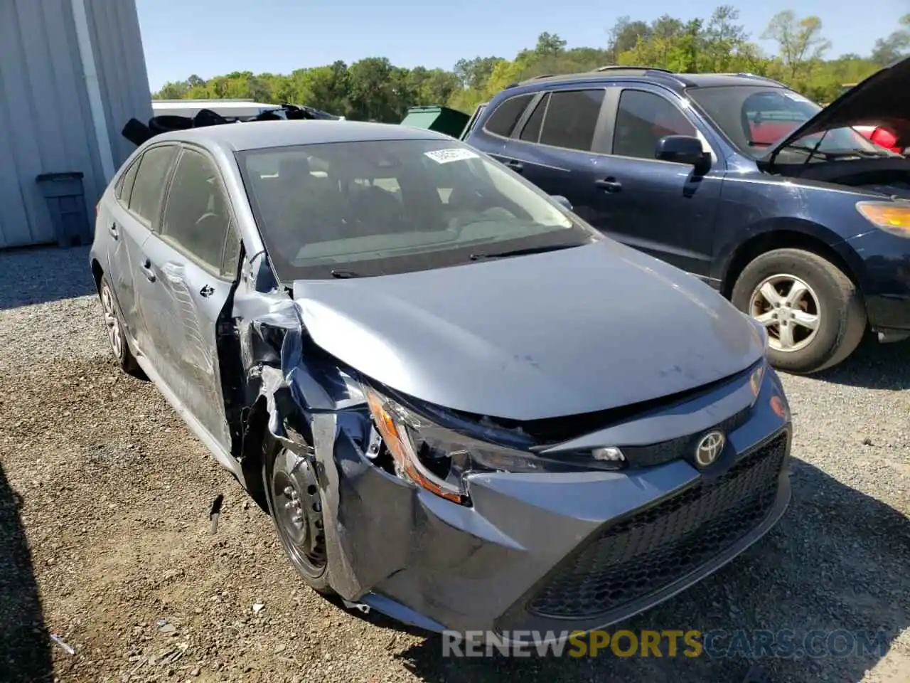 1 Photograph of a damaged car JTDEPMAE2NJ213830 TOYOTA COROLLA 2022