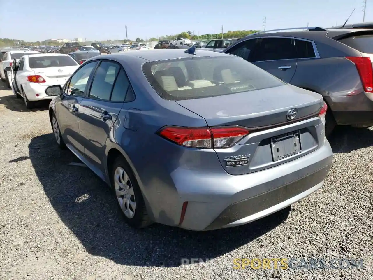 3 Photograph of a damaged car JTDEPMAE2NJ213830 TOYOTA COROLLA 2022