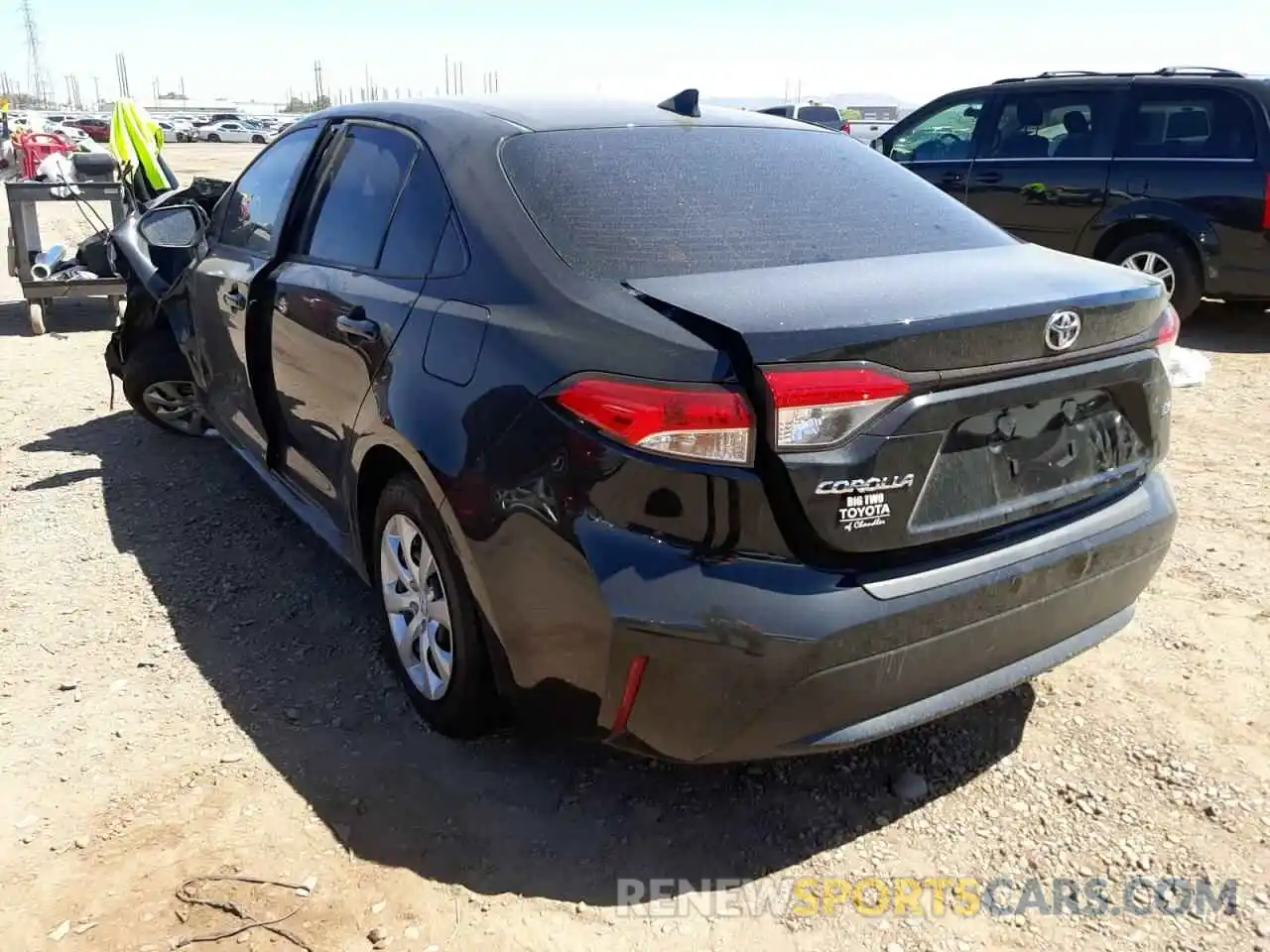 3 Photograph of a damaged car JTDEPMAE2NJ214816 TOYOTA COROLLA 2022