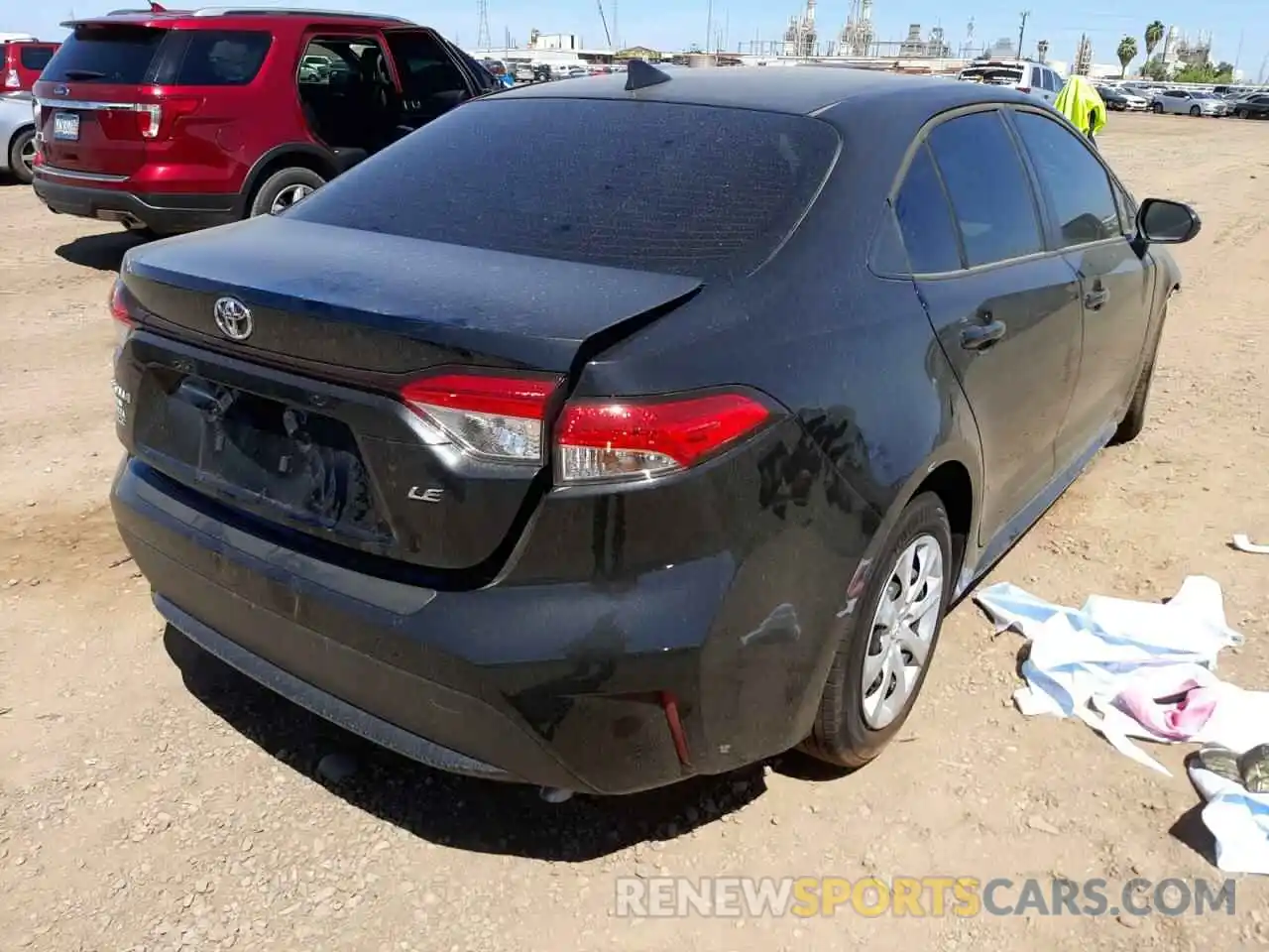 4 Photograph of a damaged car JTDEPMAE2NJ214816 TOYOTA COROLLA 2022