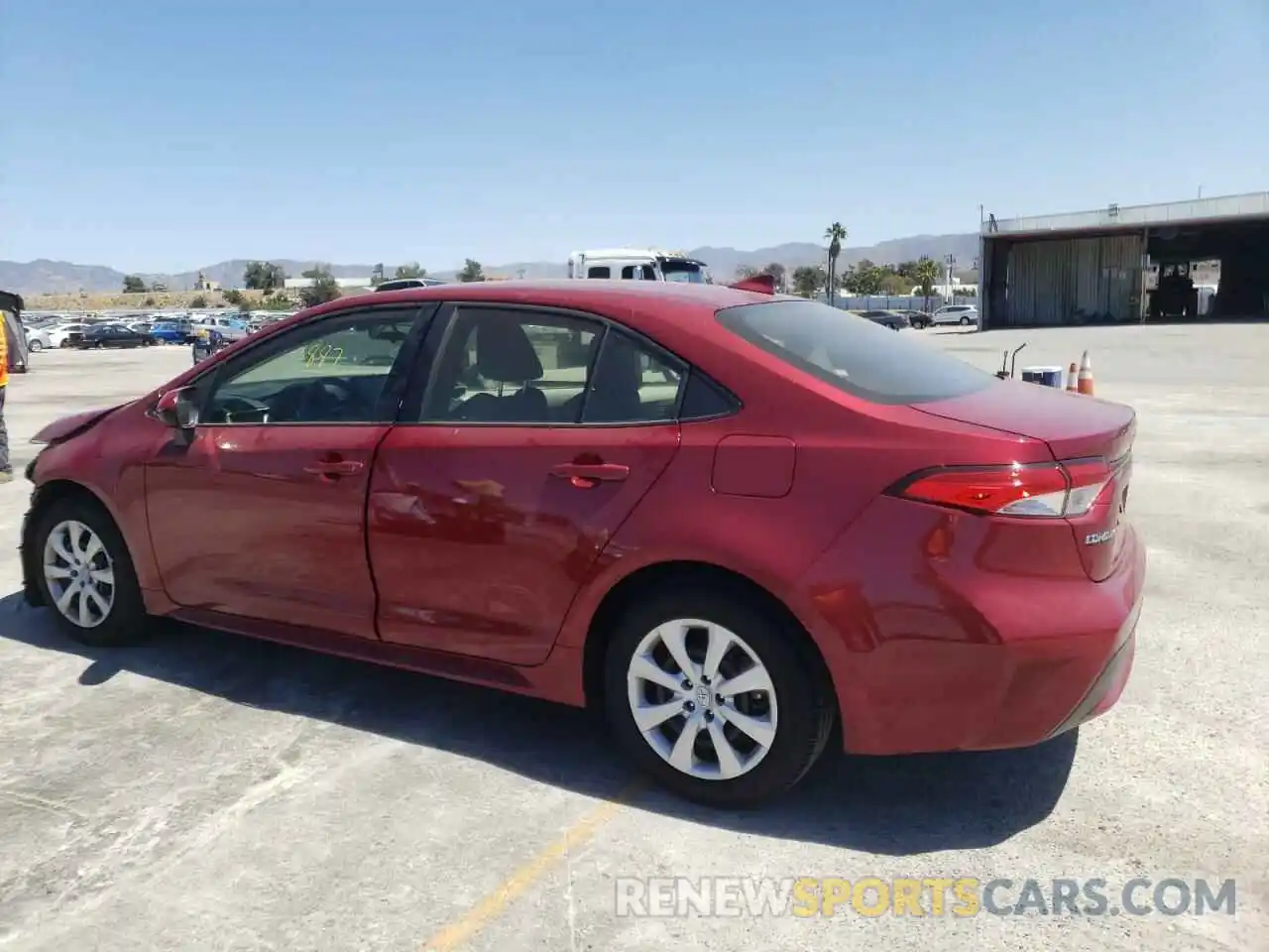 3 Photograph of a damaged car JTDEPMAE2NJ214850 TOYOTA COROLLA 2022