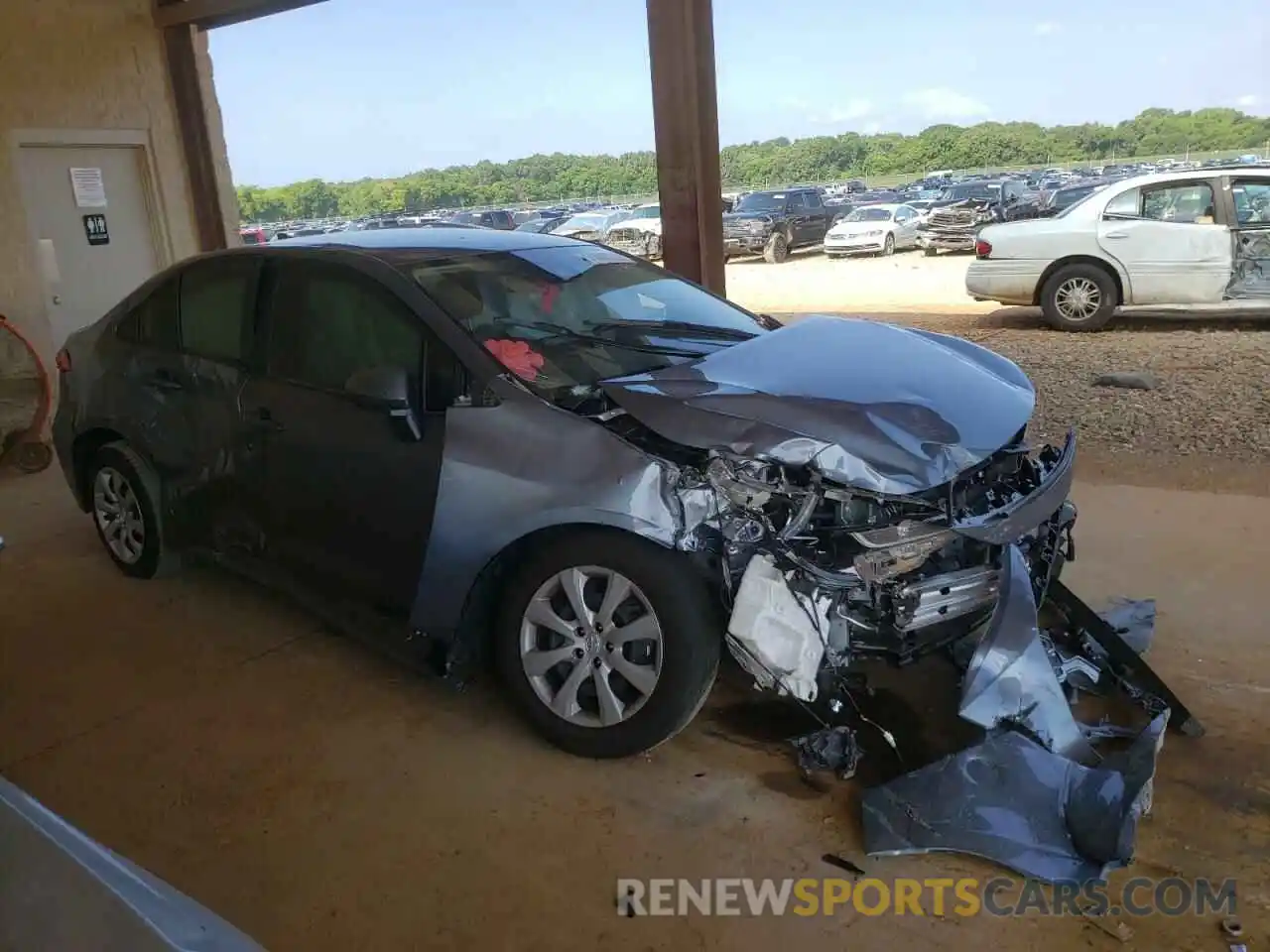 1 Photograph of a damaged car JTDEPMAE2NJ218882 TOYOTA COROLLA 2022