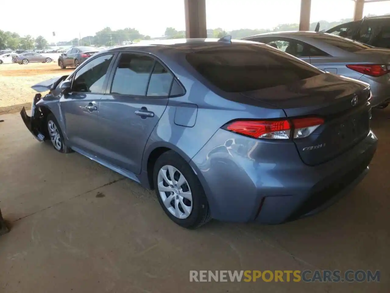 3 Photograph of a damaged car JTDEPMAE2NJ218882 TOYOTA COROLLA 2022