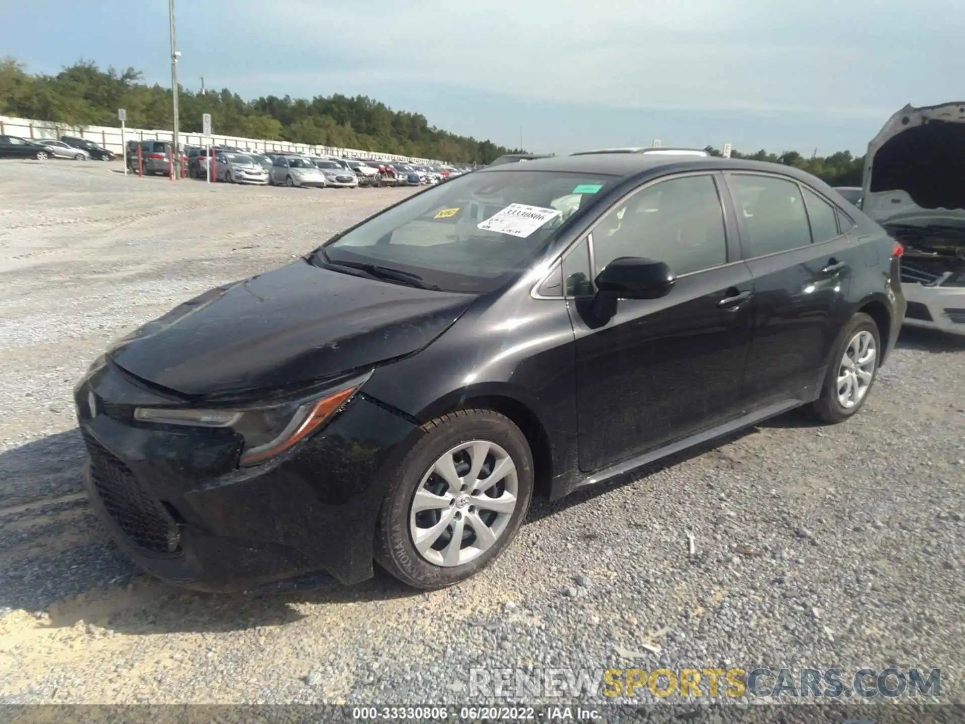 2 Photograph of a damaged car JTDEPMAE2NJ222379 TOYOTA COROLLA 2022