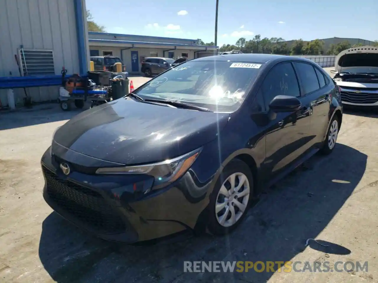 2 Photograph of a damaged car JTDEPMAE2NJ223855 TOYOTA COROLLA 2022